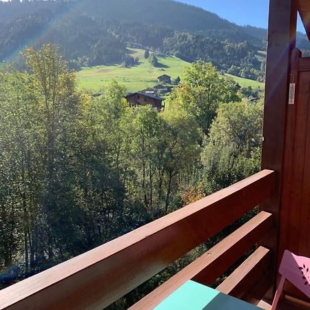 Appartement Vue Piste De Ski Praz-sur-Arly Ngoại thất bức ảnh