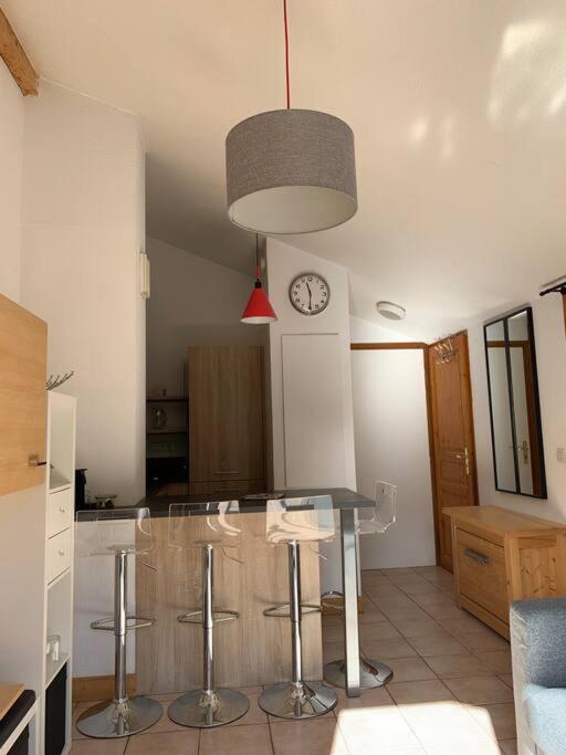 Appartement Vue Piste De Ski Praz-sur-Arly Ngoại thất bức ảnh