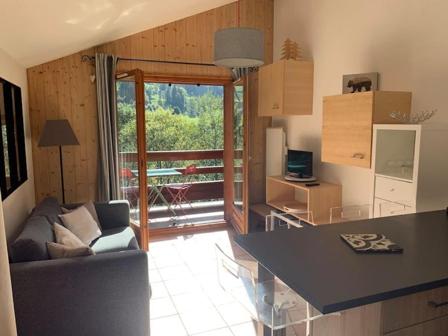 Appartement Vue Piste De Ski Praz-sur-Arly Ngoại thất bức ảnh