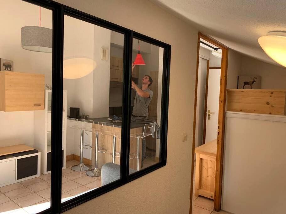 Appartement Vue Piste De Ski Praz-sur-Arly Ngoại thất bức ảnh